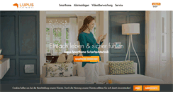 Desktop Screenshot of lupus-electronics.de
