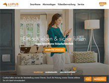Tablet Screenshot of lupus-electronics.de